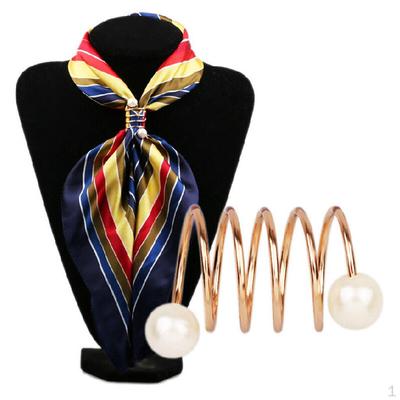 T-Shirt Clips Schal Clip Ring elegante Schals Taille Schnalle Kleidung Wrap Halter Mode