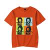 Bud Spencer Camiseta Pop Art T-skjorte for menn/kvinner Herre T-skjorte kortermet trykk Uformell Breaking Bad Print T-skjorte for menn