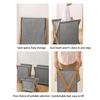 Dirty Clothes Basket with Durable Frame Large Capacity Laundry Hamper Bottom Heightening Mildew And Slip Resistant Laundry Storage Bin