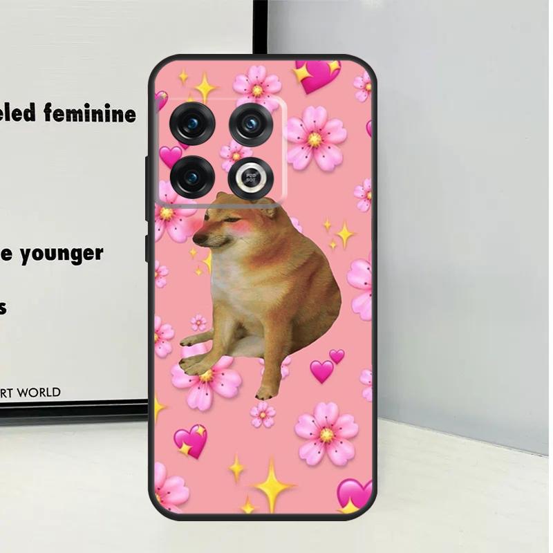 Funny Cheems Doge For OnePlus Nord CE 5 2 3 4 Lite N20 N30 Case For OnePlus 15 13 12 11 10 Pro 10T 12R 13R 13T