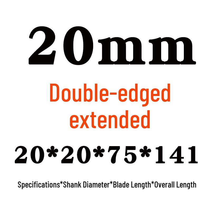 Yihai 3mm Keyway End Mill, 2 & 4 Flutes, HSS 8mm, High-Speed Steel