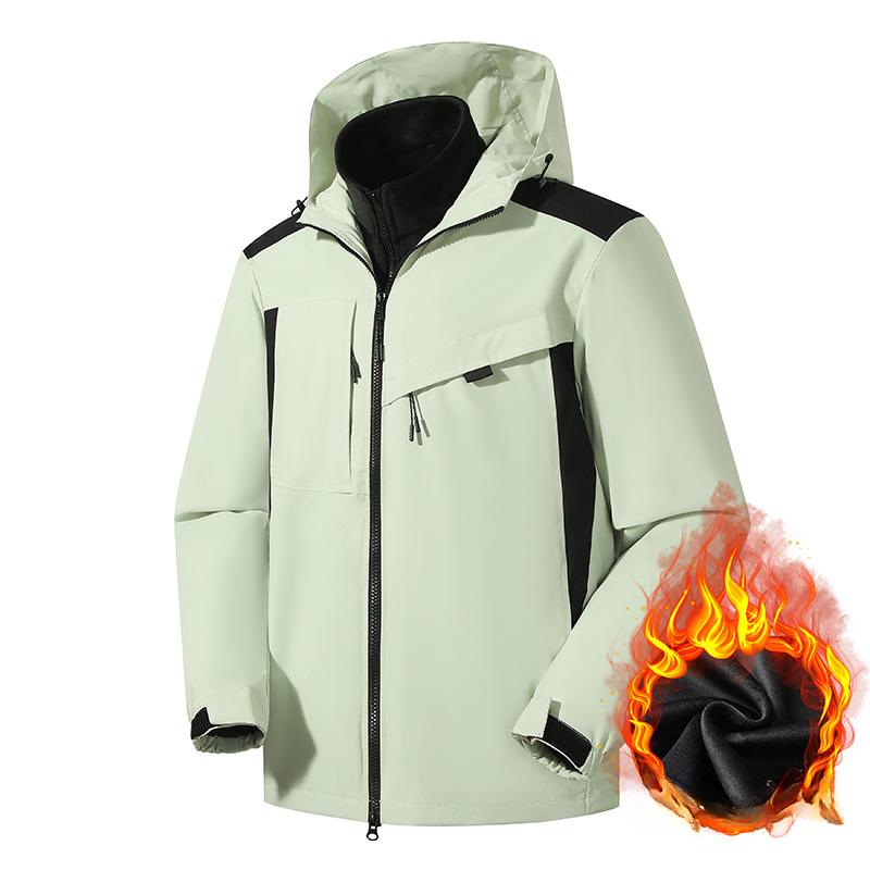 Куртка для активного отдыха «три в одном» для мужчин и женщин — фото 10