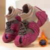 Cotton Shoes with Fleece, Fashionable and Casual Thick-soled Cotton Boots, Sports Shoes and Women's Shoes