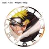 Naruto Sasuke Creative Wall Clock Anime Print Modern Minimalist Hanging Clock  Naruto Shippuden Uzumaki Itachi