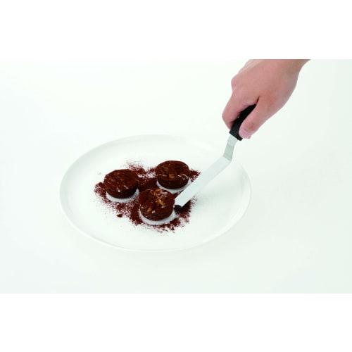 Endo Shoji Commercial TKG Small Kitchen Tool Spatula, PP Handle, Stainless Steel Metal Parts, BKTN101