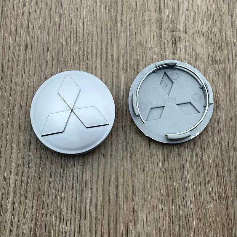 4ks 60mm Středová krytka náboje kola auta Krytka středu disku Kryt náboje krytka krytu náboje kola auta Pro Mitsubishi Asx Lancer Outlander Pajero Ralliart