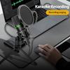 Condenser Microphone USB Wired For PC Computer Laptop Professional Gaming Acssories Streaming Sound Live Podcast RGB Record