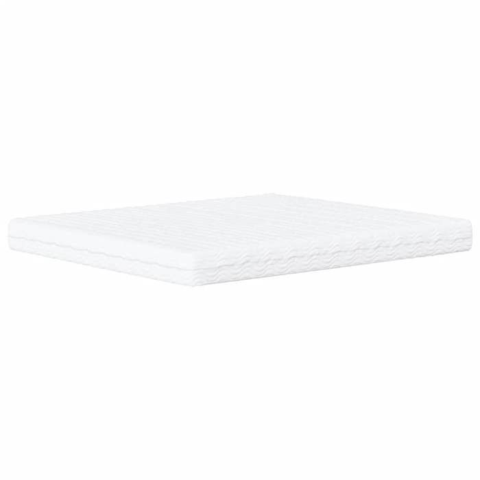 VidaXL Matelas en mousse blanc 160x210 cm dureté H2 H3,matelas de lit,matelas de lit de jour,matelas en mousse pour lit 4016635