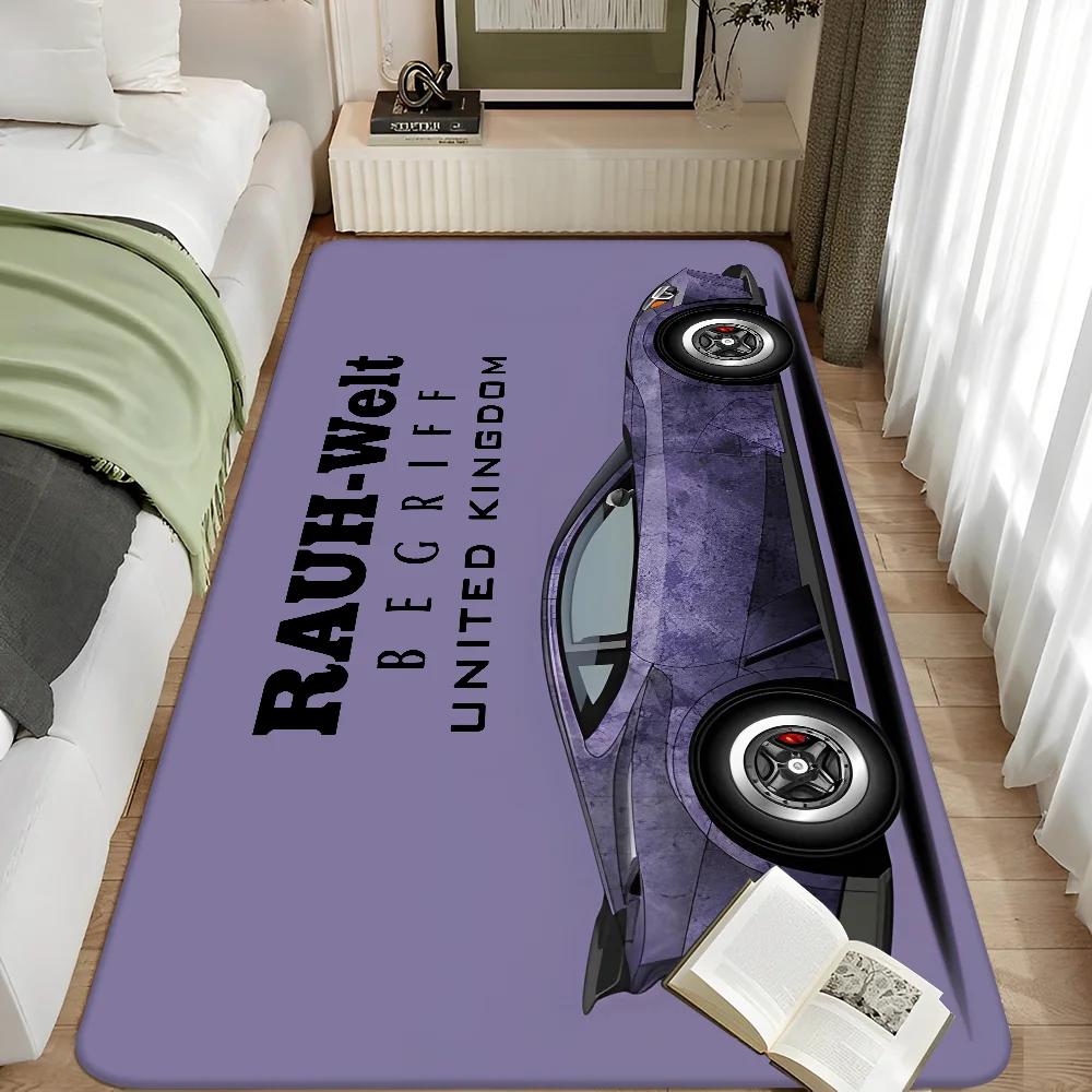 Alfombra Deportiva JDM RWM de Tokio para Decoración del Hogar Felpudo Alfombras de Sala de Estar Alfombra de Dormitorio Pasillo Alfombra Antideslizante Alfombra de Cocina Felpudos