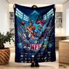 NFL Print Decke - Weich & Bequem, für Schlafzimmer, Reisen, Sofa, Heimdekoration - Geburtstags-Weihnachtsgeschenk für Freund