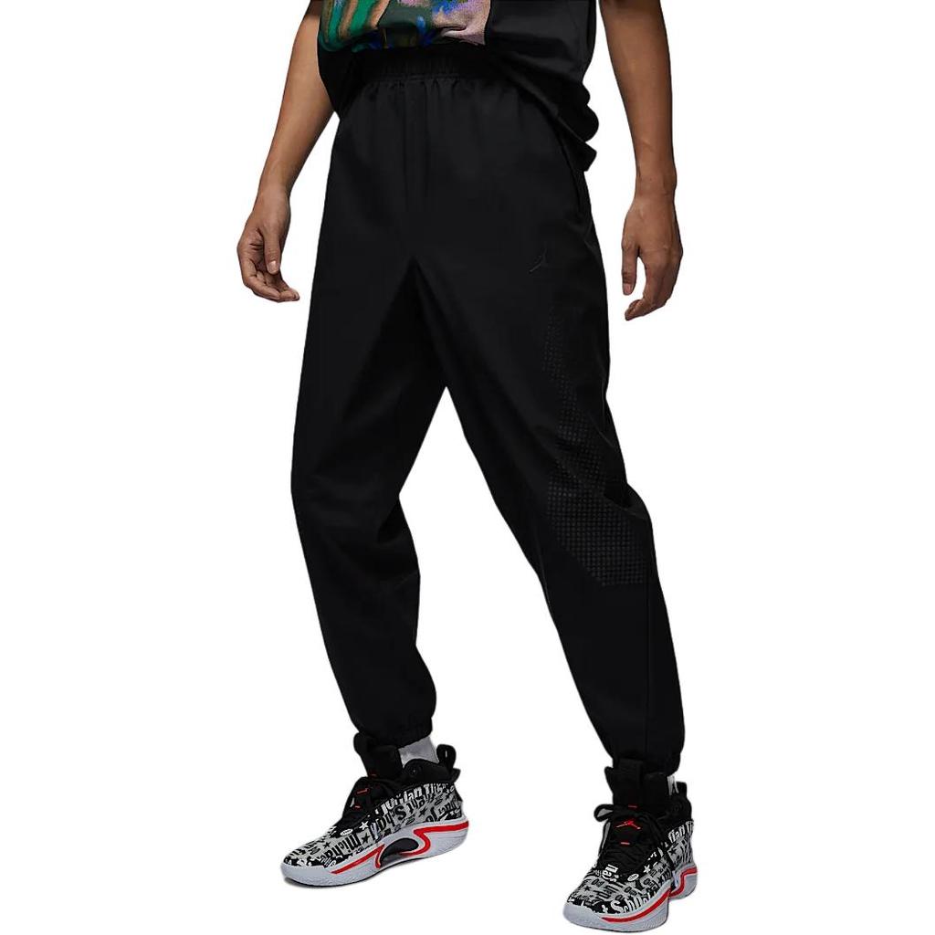 Jordan Sport Jam Fashion Versatile Lace-Up Comfortable Casual Pants Men pants Black Dark-Gray HF9891010