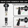BUCKLOS Bicycle Tubeless Valve 40/44/55/60/80/100MM Bike Valve Cap Bicycle Valves Adapter F/V To A/V Road Bike Presta Valves2