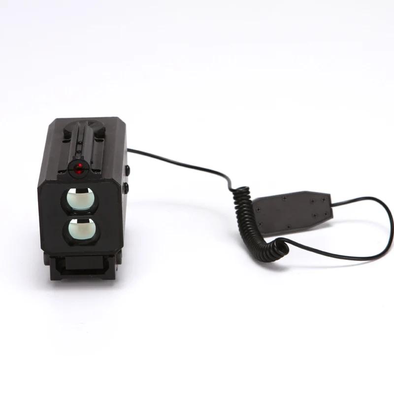 LE032 1200M Afstandsmåler IP65 Vandtæt Udendørs Realtids Taktisk Mini Laser Afstandsmåler Jagt Kikkertsigte Monterbar Til Sigte