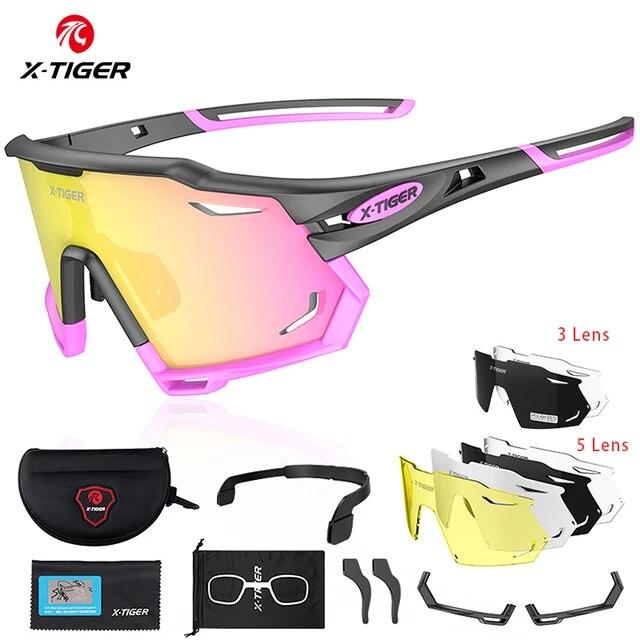 Cycling Sunglasses UV400 Protect Cycling Glasses Sports Polarized Men Bicycle Sunglasses MTB Racing Bike Glasses Eyewear