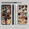 Phone Cover Case for Apple iPhone 17 Pro Max 12 Plus 11 Air 16 15 XS XR 13 Mini 7 8 Cartoon Cat Art