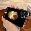 Marvel Cap USA Ironman Hulk Transparent Phone Case For iPhone 17 Pro Max 17E 11 12 13 14 15 16 Pro Max Plus 17 Air 16E 7 X Cover
