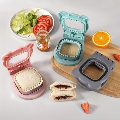 1 pezzo, Tagliapasta e Sigillante Quadrato per Sandwich, Tagliapasta Facile, Per Decorazione Lunch Box, Strumenti per la Cottura, Accessori da Cucina