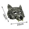 Scary WereMask Wolfs Mask Novelty Creative Props Comfortable Fancy Dress Half Face Costume for