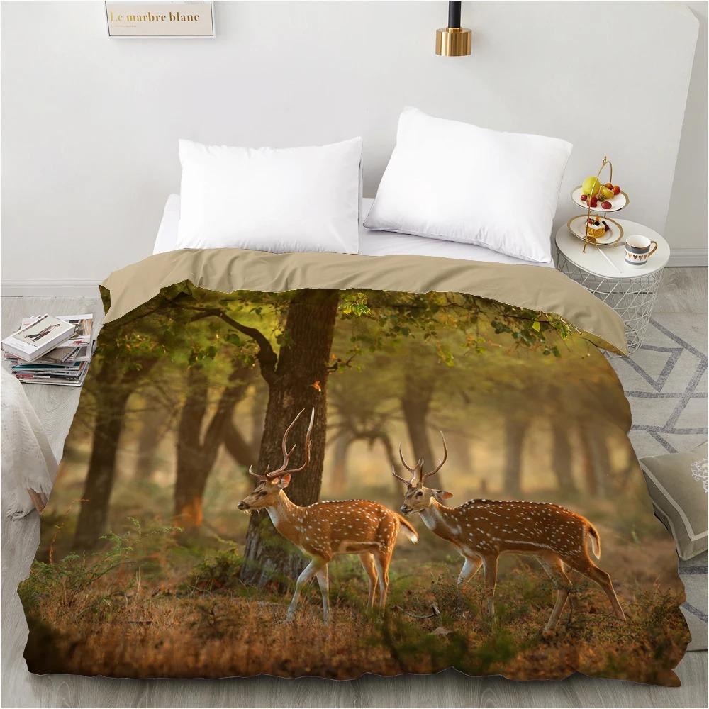 3D Duvet cover QuiltBlanketComfortable Case Luxury Bedding 135 140x200 150x200 220x240 200x220 for Home animal tiger