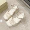 Sandals Women's New Summer Skirt Fashion Word Strap Thick Heel High Heels Women's Shoes