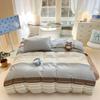 100% Cotton Bed Four-piece Set Skin-friendly Breathable Quilt Cover Bed Sheet Pillowcase Set Pastoral Small Flower