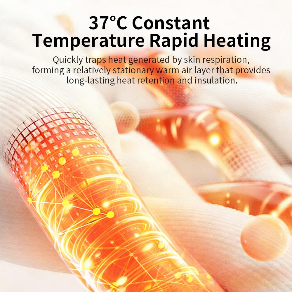 Smart Waist Massager with 4 Heat Levels & 3 Vibration Modes USB Rechargeable Heating Waist Belt Warm Uterus Back Pain Relief & Body Shaping