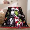 Christmas Gift Comedy Movie How the Grinch Stole Christmas Blanket Home Warming, Four Season Bed Decoration Sofa Cover Flannel Throwing Blanket K5