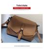 Women's Genuine Leather Cowhide Shoulder Crossbody Bag - Trendy, Versatile, and Soft