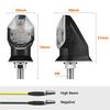 8mm Mini Motorcycle LED Turn Signals Light Amber Indicator Flasher Lamp For Honda Yamaha 12V Motorcycle Turn Signal Lights