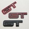 BBAU3 3D Metal Car Styling Logo GT Rear Trunk Badge Fender Side Emblems Decals For Mustang GT GT350 GT500 Etc Auto Accessories