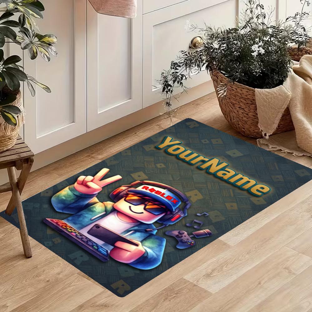 Roblox Customize Your Name Kitchen Rug Runner Rug Laundry Mat Hallway Entryway The Best Gift Choice