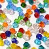 4MM Faceted Austrian Crystals Glass Beads Bicone Shape Spacer Loose Beads for Jewelry Making DIY