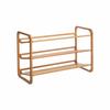 5five-Shoe Rack 5five Simply Smart Natural Bamboo 74 X 50 X 33 Cm