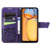 Wallet Case for Xiaomi Redmi 13C 4G/13C 5G/13R 5G/Poco M6 5G/Poco C65 4G Butterfly Pattern PU Leather Folio Phone Cover
