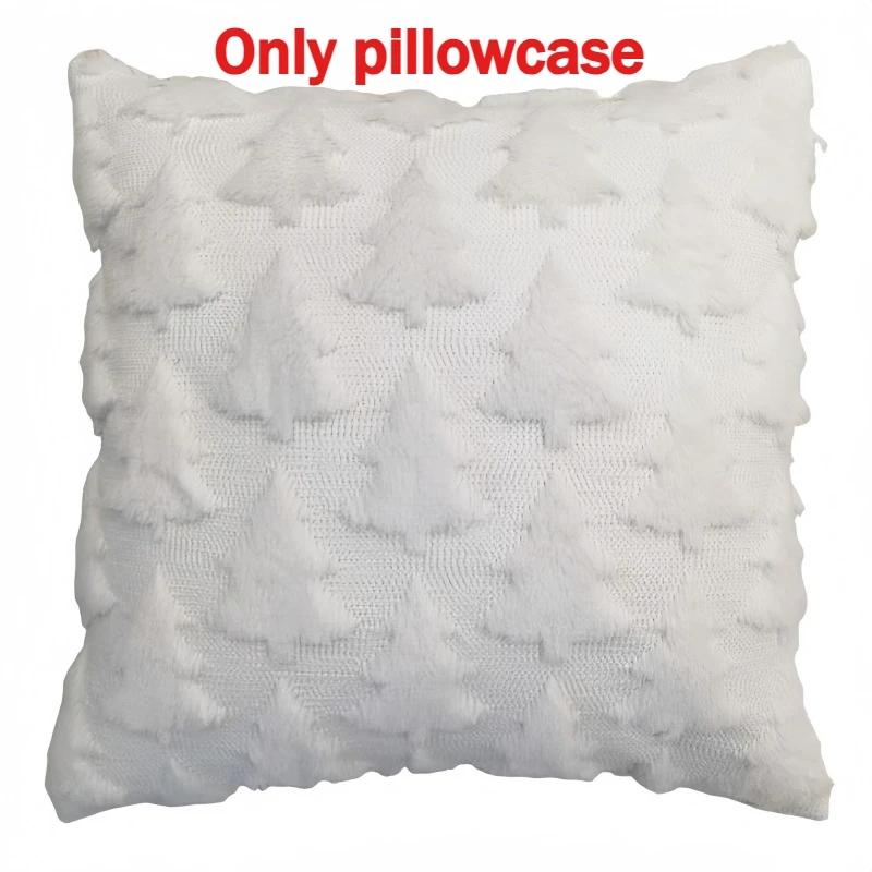 Pumpkin Plush Pillow Covers Living Room Sofa Embroidered Crafts Couch Cushion Case Pillow Bedhead Throw Pillow Cover Decor