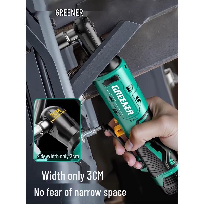 GREENER 21V Cordless Electric Ratchet Wrench CN plug (adapter included)