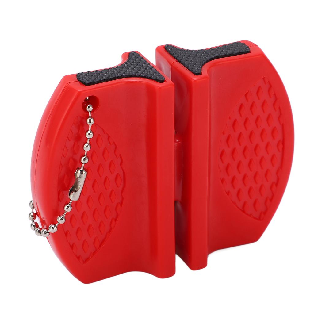 Portable Mini Knife Sharpener Multifunctional Double Sided Pocket Knife Sharpener for Outdoor