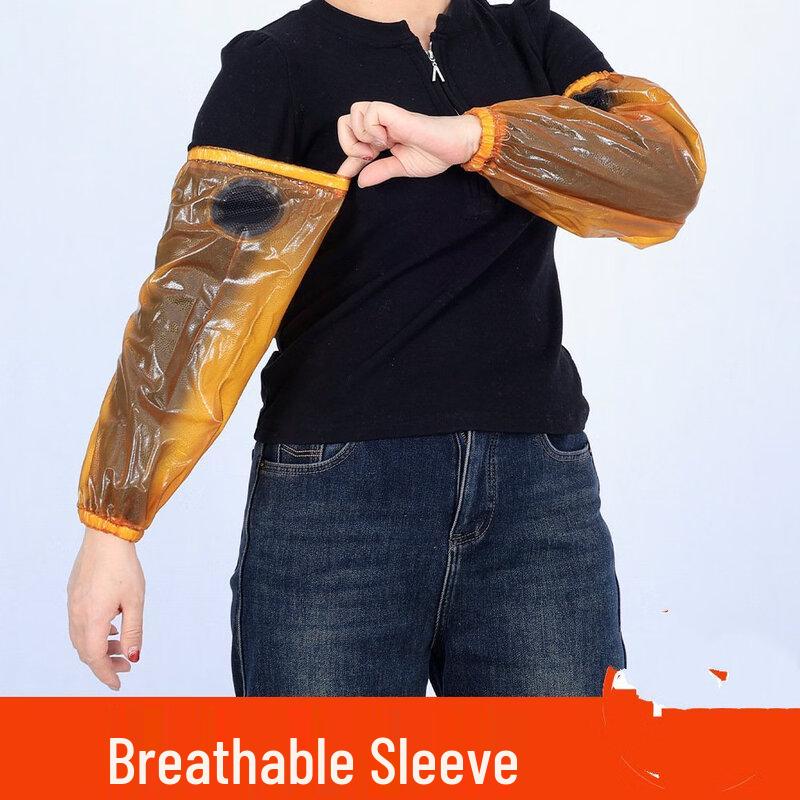 Waterproof & Oil-Proof Fabric Arm Sleeves (4-Pack)