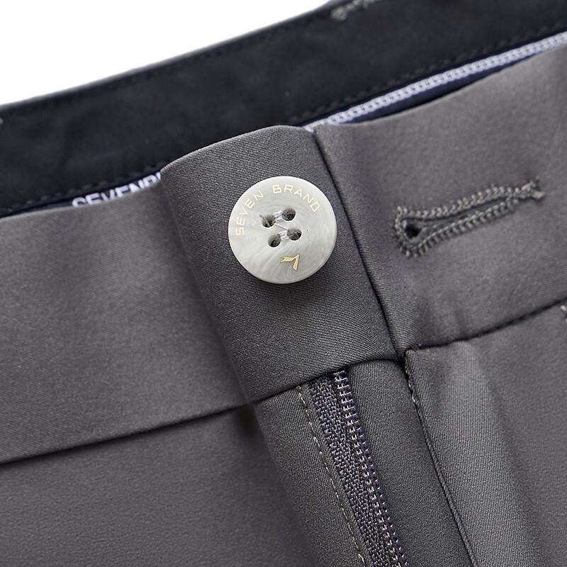 Septwolves Men's 3-Proof Business Casual Trousers