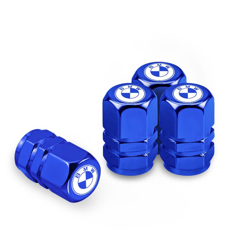 2026 Hot 4Pcs Metal Car Tire Valve Core Cap Wheel Valve Cover For BMW G30 G20 G05 F30 F10 E90 F20 E60 X4 X5 X6 G20 G05 G11 E48 Auto Parts GK3