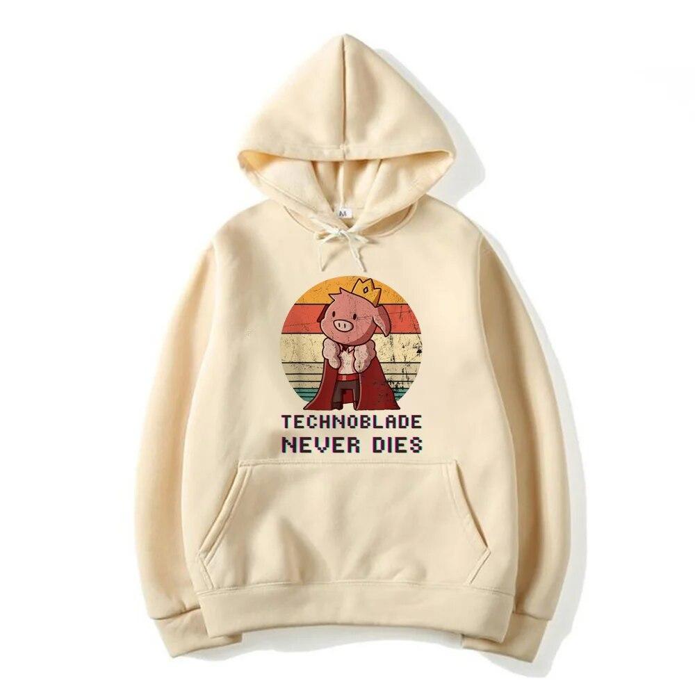 

Толстовки Technoblade унисекс с принтом Корея унисекс толстовки одежда Ulzzang графикаУнисекс