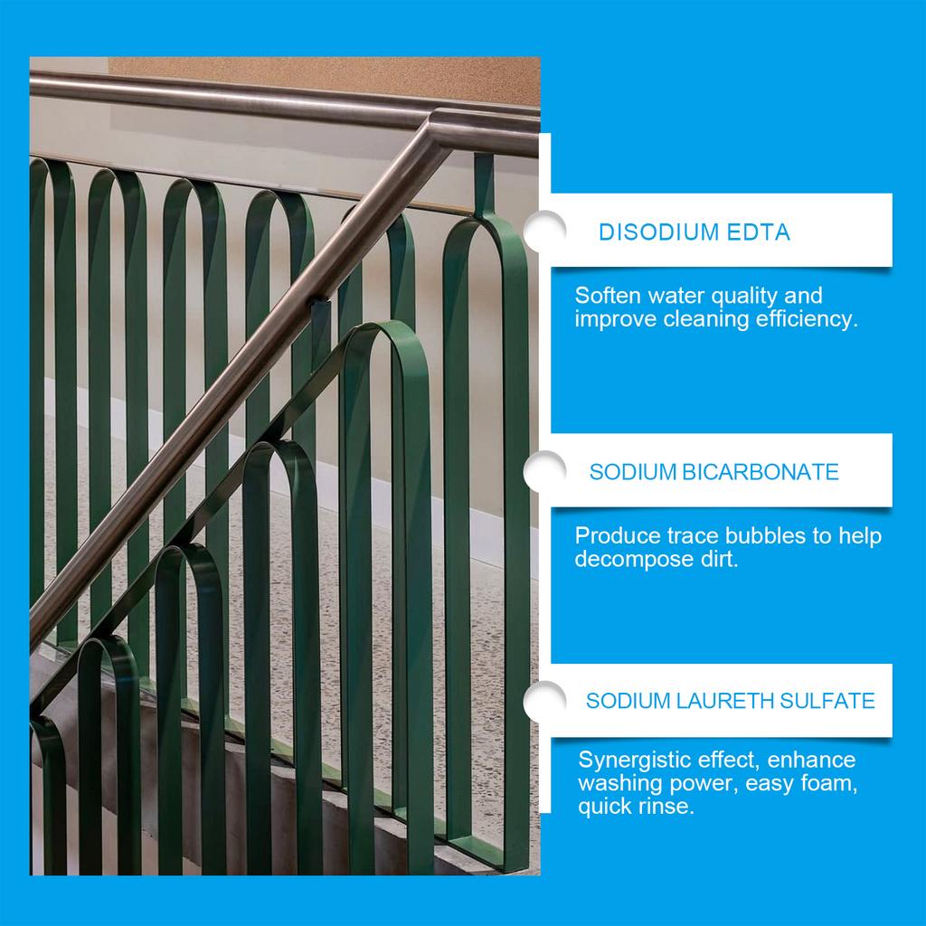 Rust-Removing Cleaning Effervescent Tablets - For Stain Removal, Metal Rust Prevention and Multi-Purpose Household Cleaning.