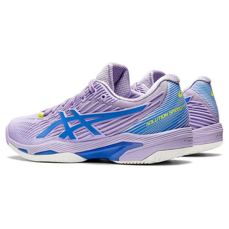 Asics Solution Speed FF 2 Murasaki Periwinkle Blue Women Sneakers Purple 1042A136-500