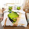 3D Digital Printing Bedding Four-Piece Set Three-Piece Set Parrot Bed Sheet Quilt Pillow