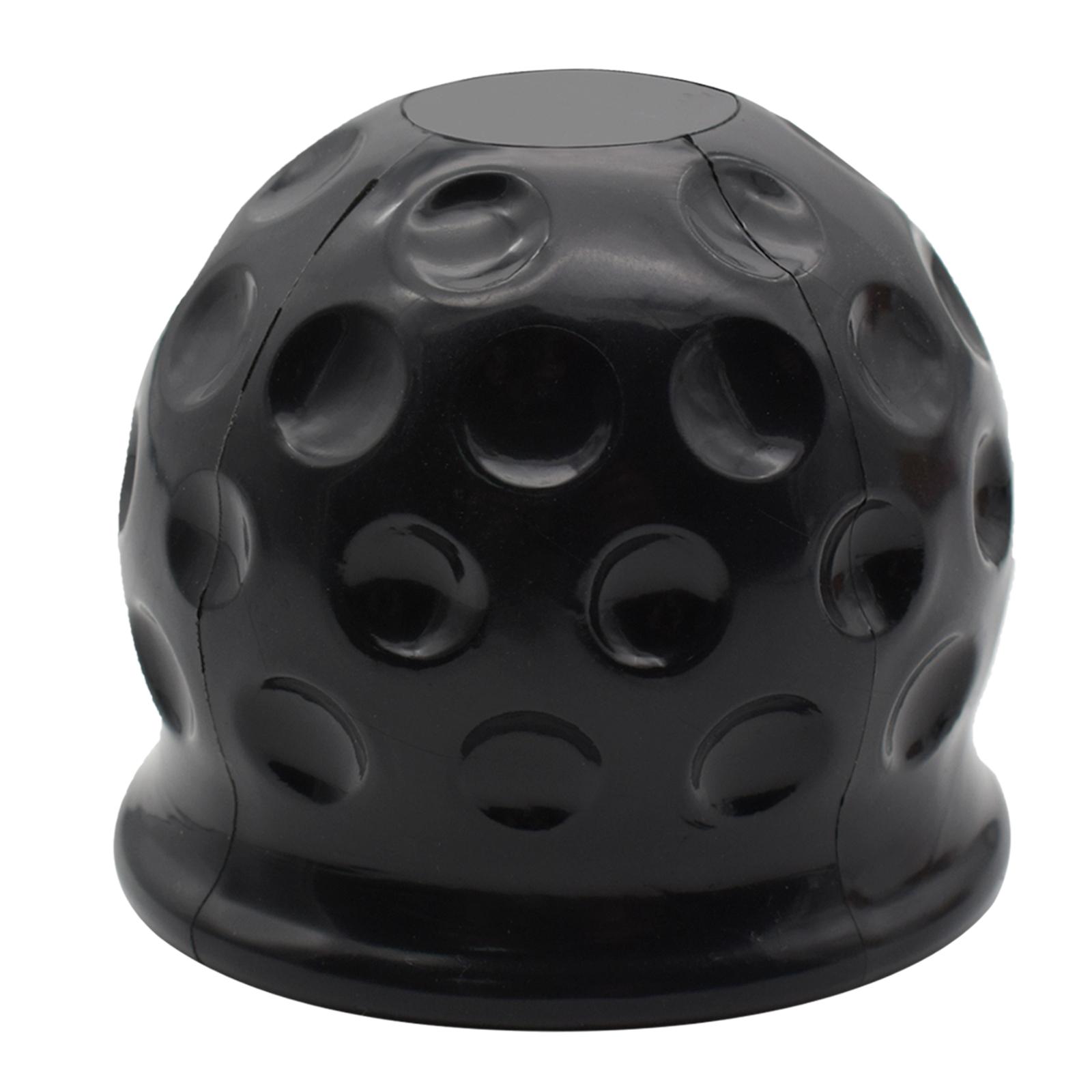 

50 мм крышка шарового шарнира фаркопа колпачок прицепа тягово-сцепное устройство универсальный черный резиновый караван прицеп защита шарового шарнира аксессуары для стайлинга автомобиля 1 pc чёрный