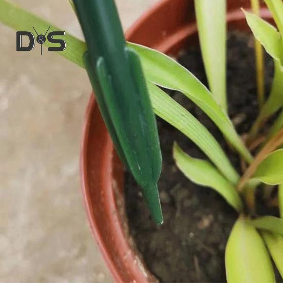 Plant Support Stakes Stackable Half Round Plant Stakes Easy Assembly Stake Trellis Plant Cages for Indoor Outdoor Tomato Monstera Hydrangea Climbing