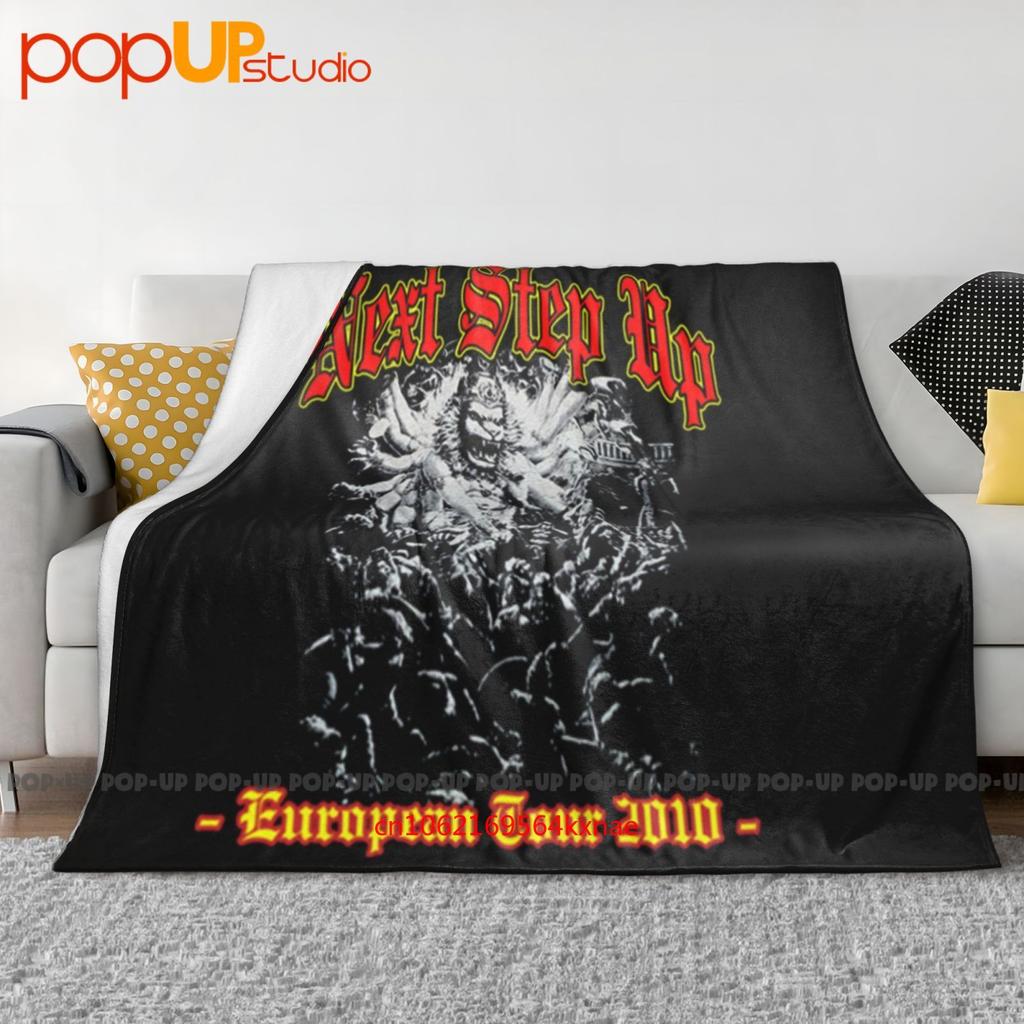 Next Step Up Europe Tour Hardcore Punk Metal Concert Tour Ultra-Soft Blanket Quilt Winter Sofa Cover Bed Covers