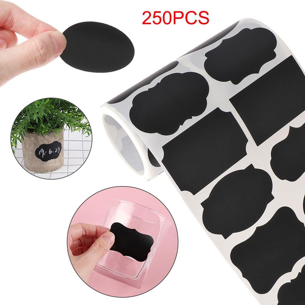 

250 шт./рулон, кухонная домашняя банка для варенья, бирки для бутылок с классной доской, этикетки для доски, наклейки, маркер, ручка