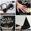 Halloween Scary Smiley Face "Were All Mad Here" Welcome Mat Outdoor Carpet Soft Doormat Living Room Rug For Bedroom