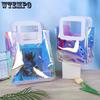 1pcs Reusable Laser Gift Bags with Handle, PVC Handbags, Heavy Duty Gift Wrap Bags Party Favors Bags